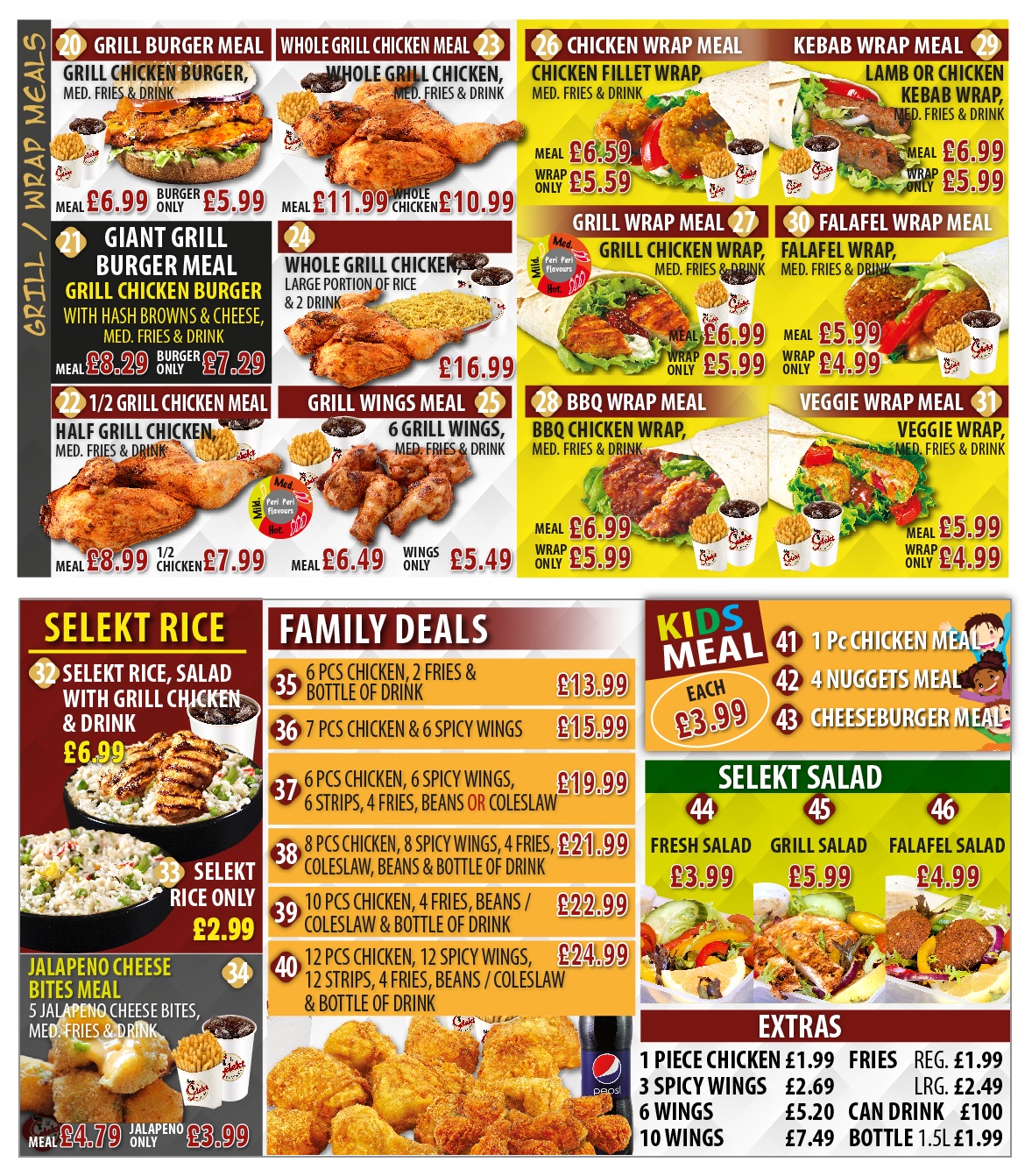 Chicken Menu - Page 2